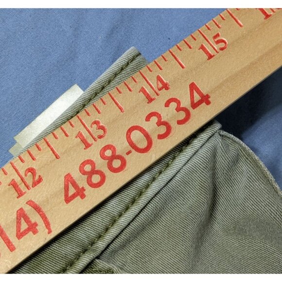 Lucky Brand Womens Olive Utility Pants Size 6/28x26 Cotton Blend Relaxed Fit - Picture 10 of 11